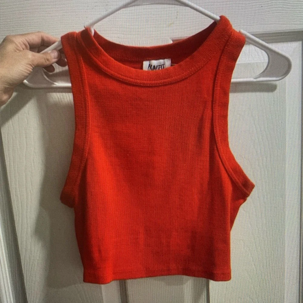 Mango Women's Red Sleeveless Top - Picture 1 of 1
